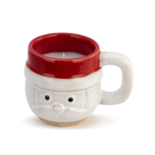 Mini Candle Mug: Santa