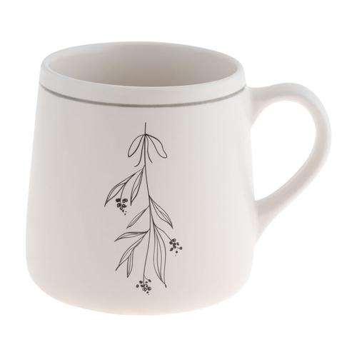 Winter White Mug: Mistletoe