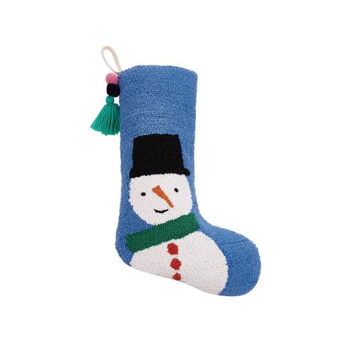 Hooked Stocking: Snowman