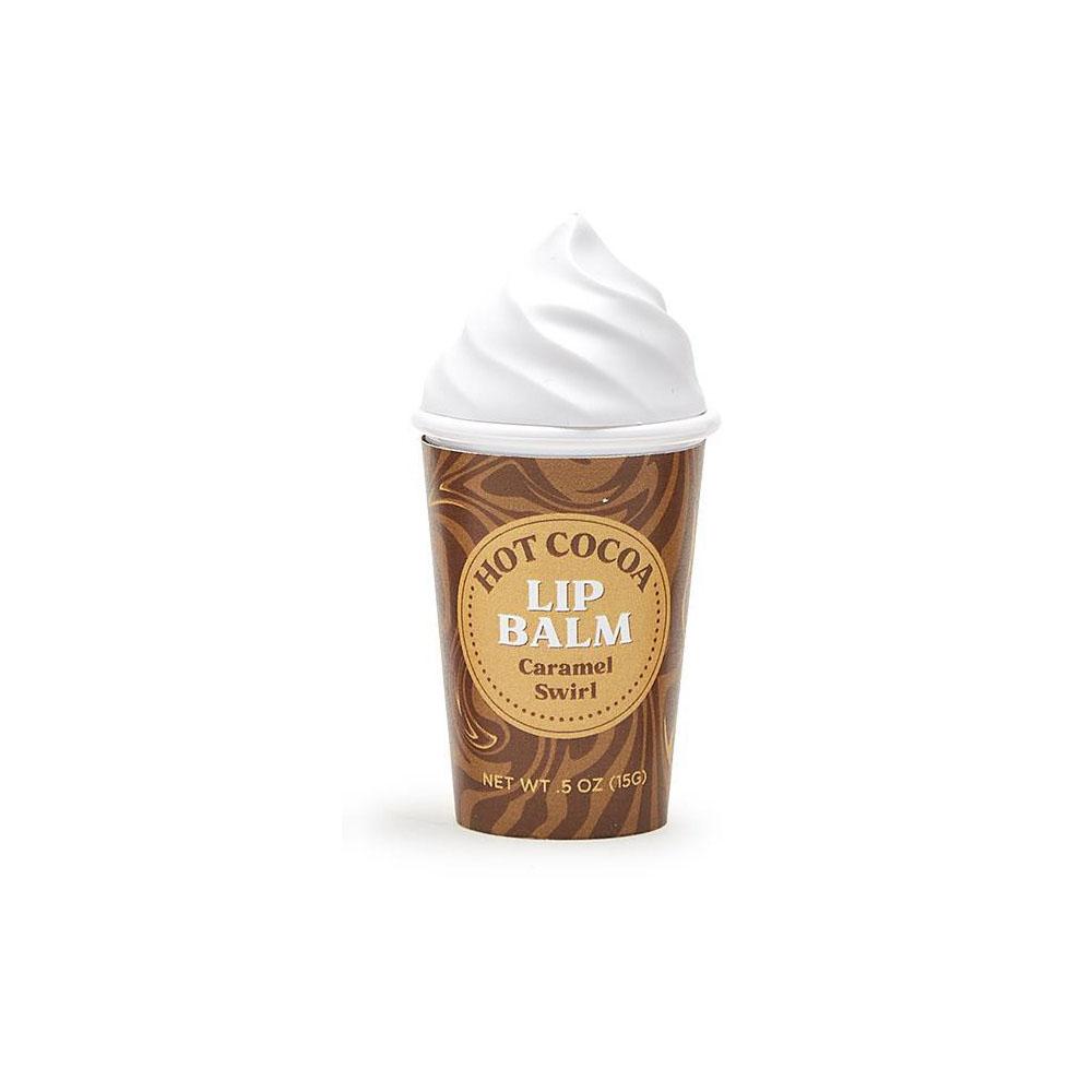  Hot Cocoa Lip Balm : Caramel Swirl