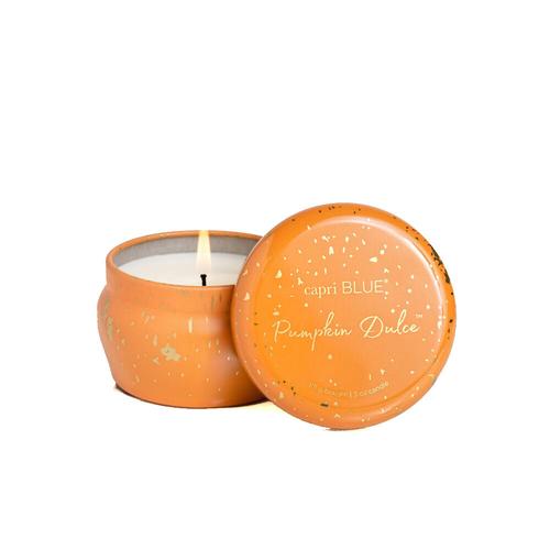 Glimmer Mini Tin Candle: Pumpkin Dulce