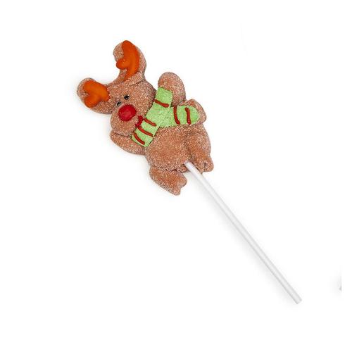 Holiday Treats Marshmallow Lollipop: Reindeer