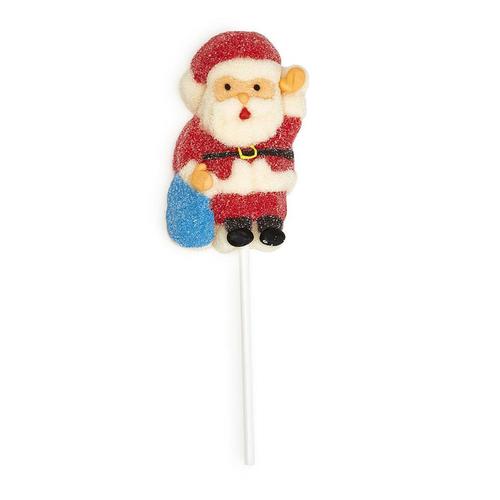 Holiday Treats Marshmallow Lollipop: Santa