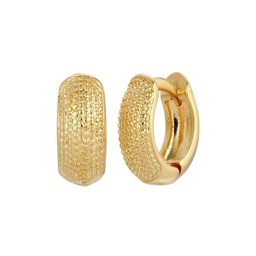 Zacari Earrings: Gold