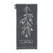  Embroidered Cotton Tea Towel : Mistletoe