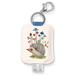  Hand Sanitizer Pouch : Hedgehog With Mushrooms