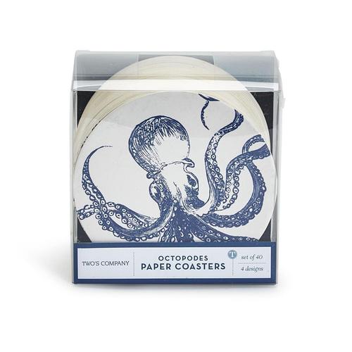 Paper Coasters: Octopi