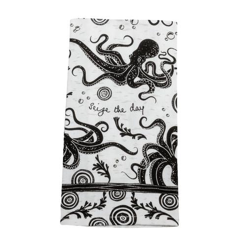 Boho Tea Towels: Octopus