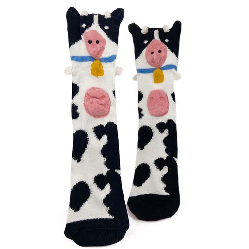 3D Socks: Cow