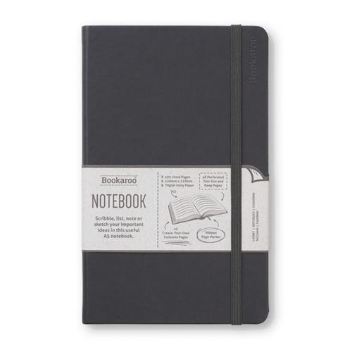 Bookaroo A5 Notebook: Black
