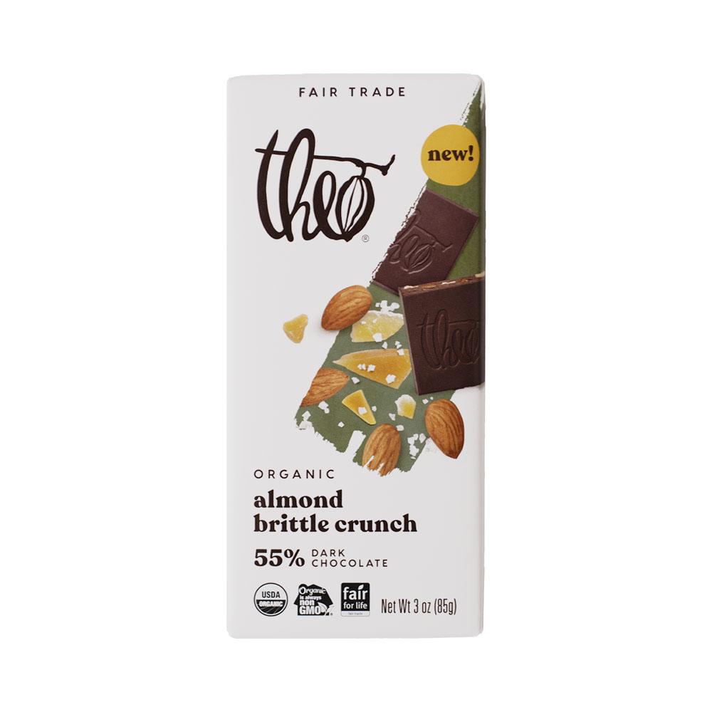  Dark Chocolate Bar : Almond Brittle Crunch