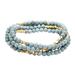  Stone Wrap Bracelet : Blue Howlite/Stone Of Harmony