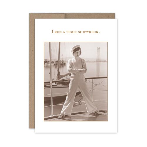 Birthday Card: Tight Shipwreck