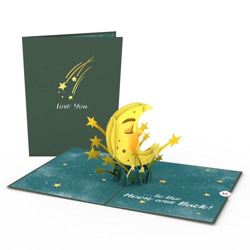 Pop-Up Card: Love You to the Moon and Back