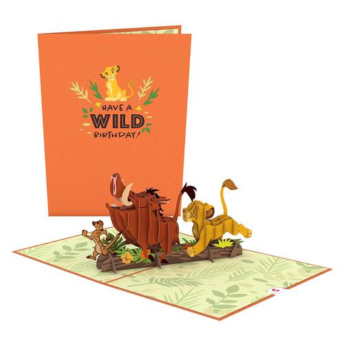 Pop-Up Card: Disney's The Lion King Wild Birthday