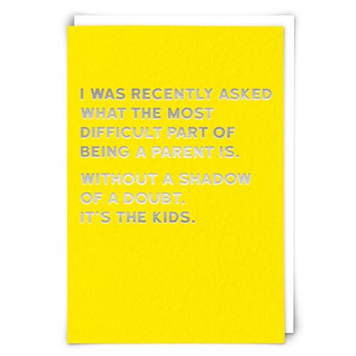 Greeting Card: The Kids