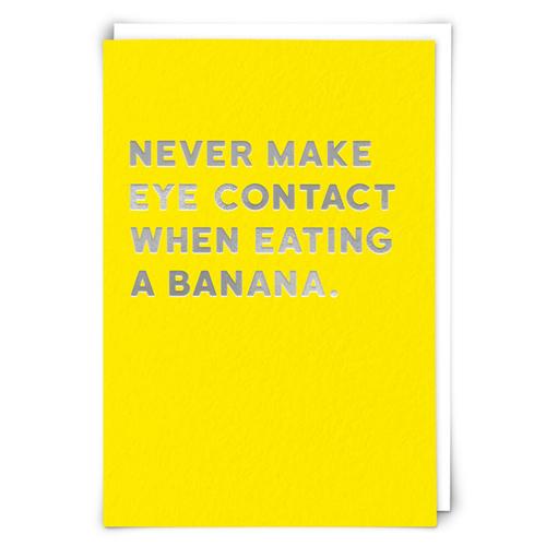 Greeting Card: Eye Contact