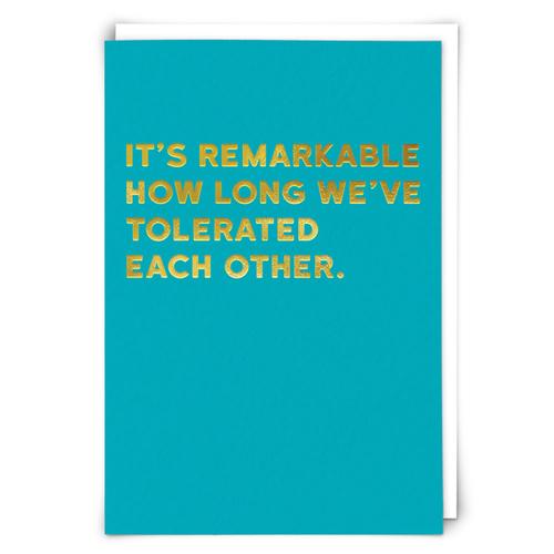 Greeting Card: Remarkable