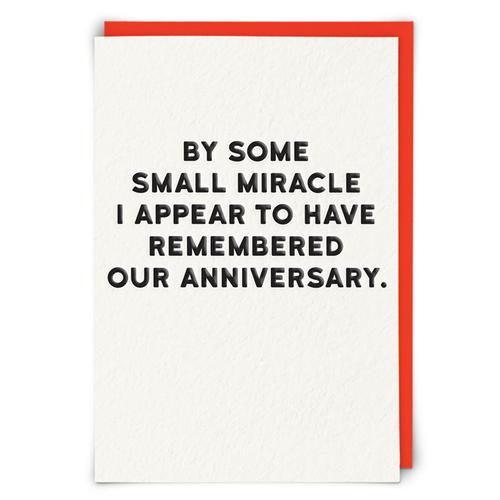 Greeting Card: Miracle