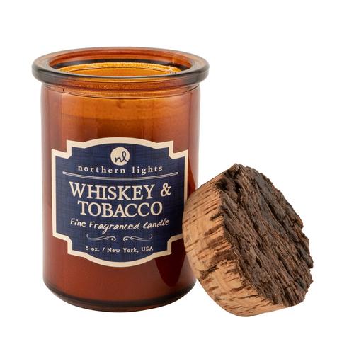 Spirit Jar Candle: Whiskey & Tobacco