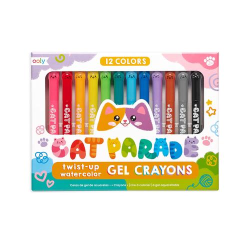 Gel Crayons: Cat Parade