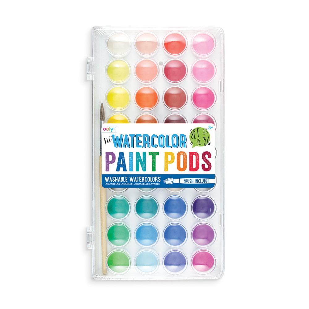  Lil ' Watercolor Paint Pods