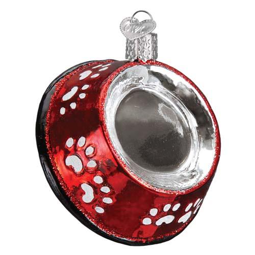Dog Bowl Ornament