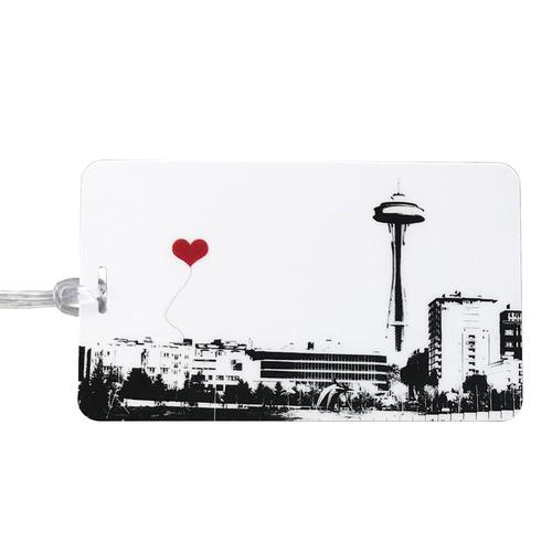 Luggage Tag: Seattle Space Needle