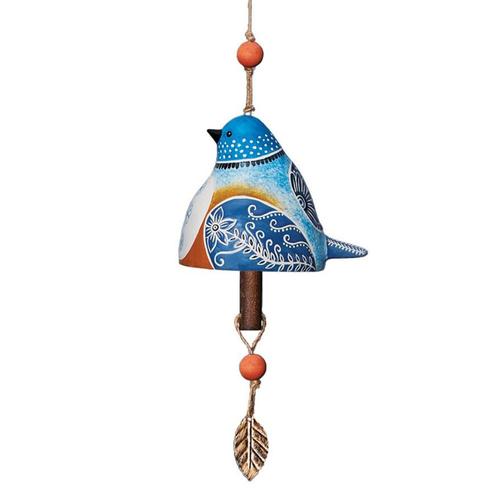 Ceramic Bell: Bluebird