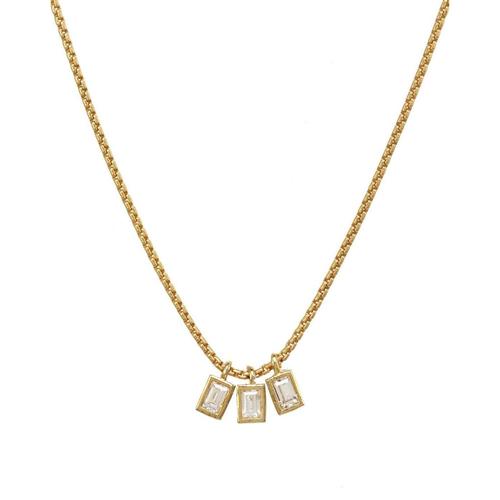 Avery Necklace: Gold