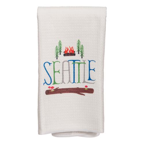 Microfiber Tea Towel: Seattle