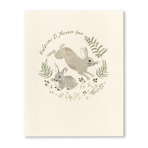 New Baby Card: Welcome to Forever Love