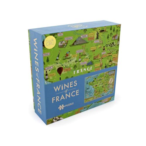 Jigsaw Puzzle: Wines of France