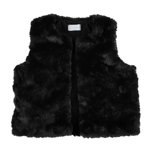 Fur Vest: Black
