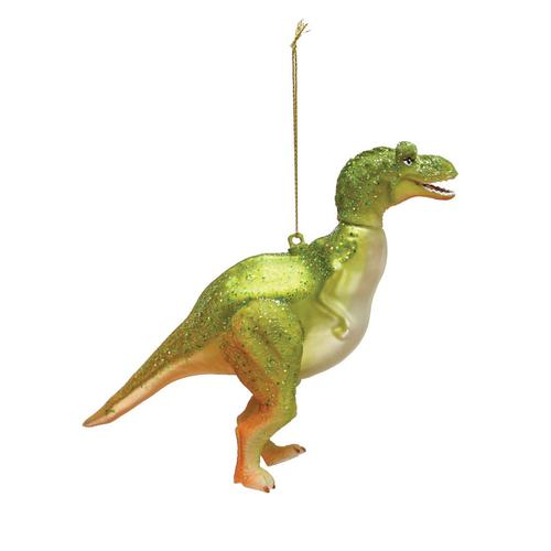 T-Rex Ornament: Green