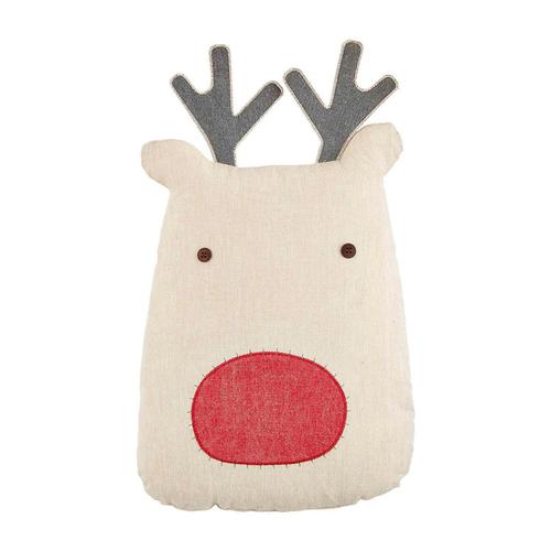 Reindeer Pillow: Tan