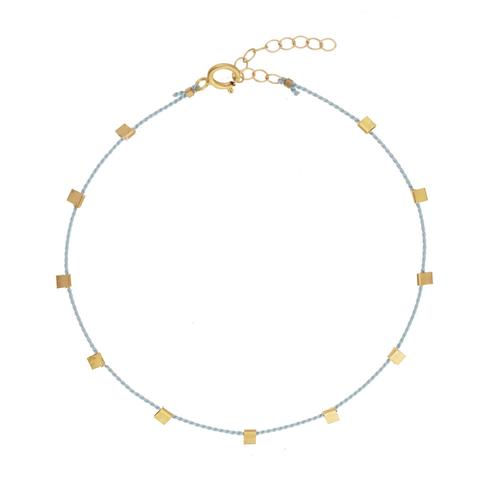 Hilo Bracelet: Gold/Turquoise