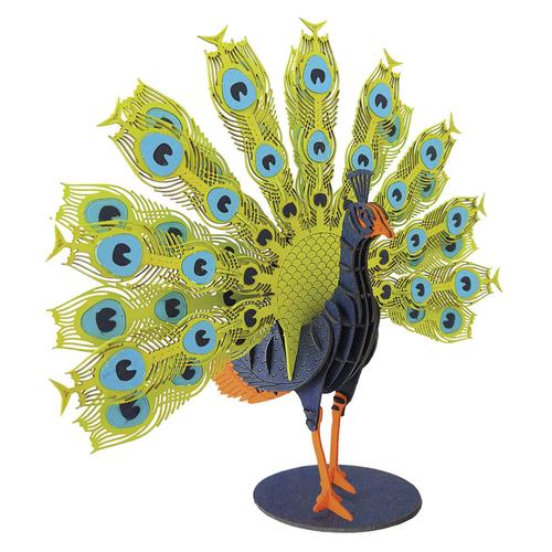 3D Paper Model: Peacock