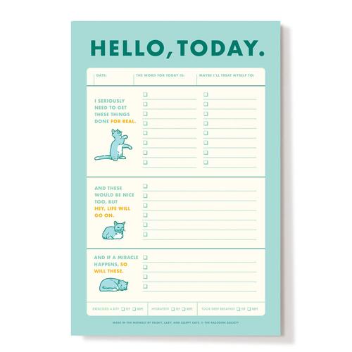 To-Do Notepad: Hello, Today