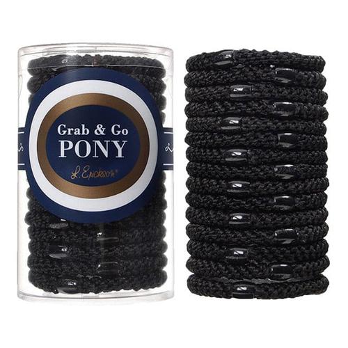 Grab & Go Ponytail Holders: Black