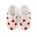 Hearts Slippers : Ivory