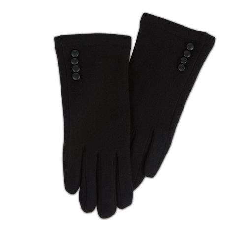 Bristol Wool Gloves: Black