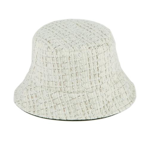 Reversible Bucket Hat: Cream