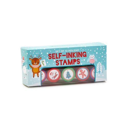 Holiday Self-Inking Stamp Set