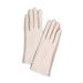  Two- Tone Chic Gloves : Ivory