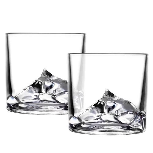 Crystal Whiskey Glass Set: Everest