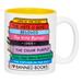  Coffee Mug : I & Hearts ; Banned Books