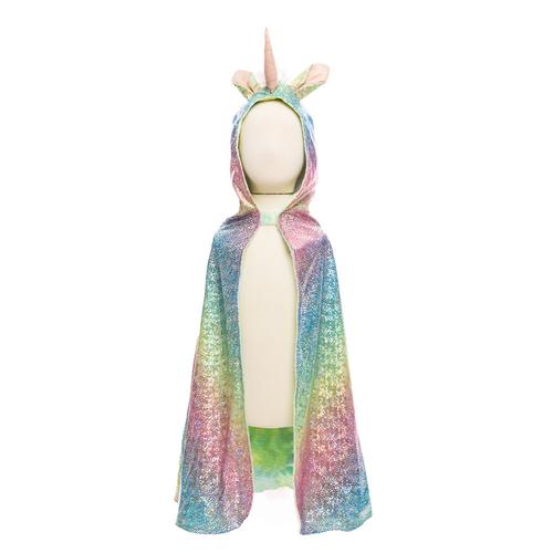 Rainbow Reversible Cuddle Cape: Unicorn/Dragon
