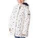  Toddler Printed Raincoat W/Fleece Lining : Droplets