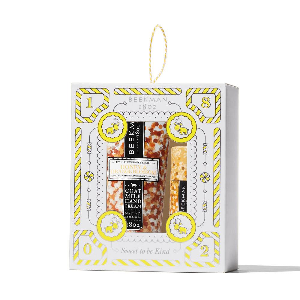  Hand & Lip Hydration Kit : Honey & Orange Blossom